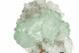 Gemmy Apophyllite Crystals with Stilbite - India #243888-2